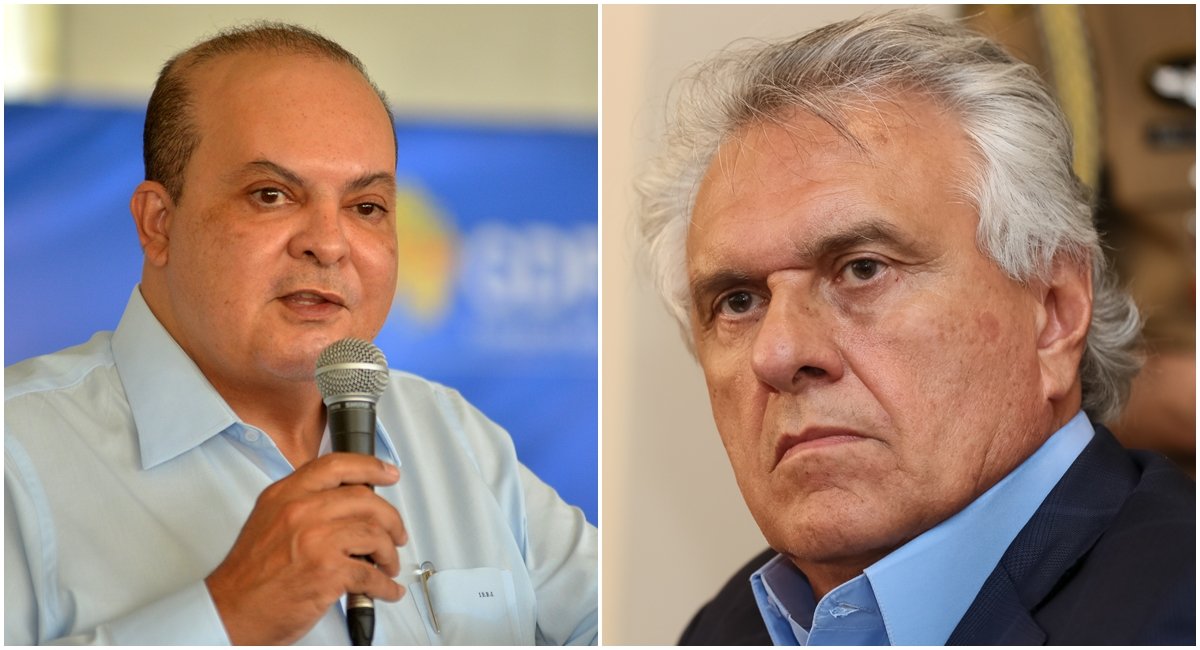 Caiado chama Ibaneis de incompetente e diz que “ele só pensa em negociatas”