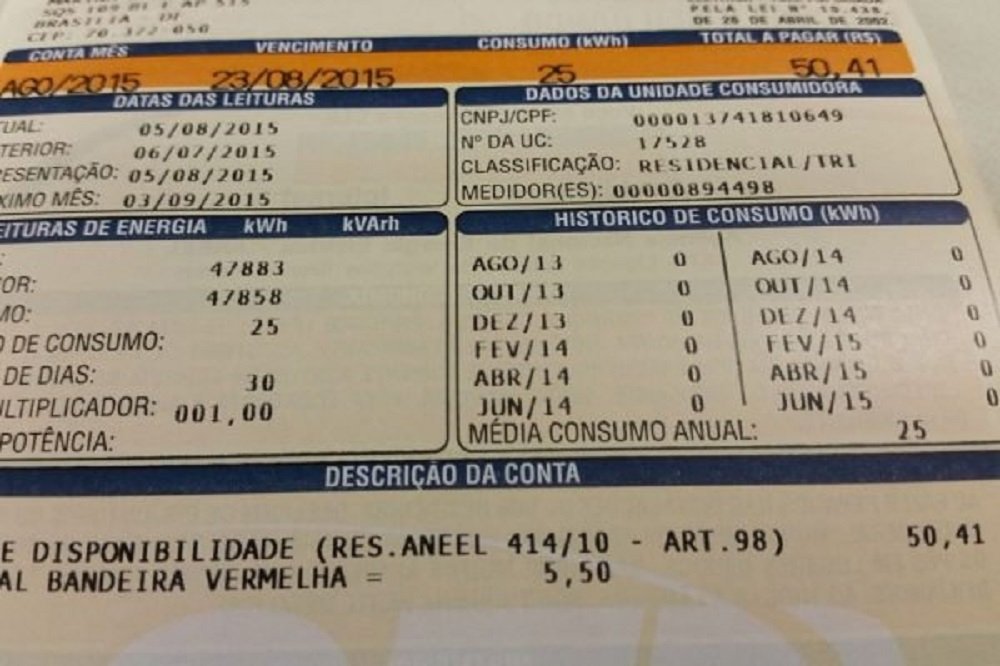 Aneel anuncia nesta terça aumento na conta de luz