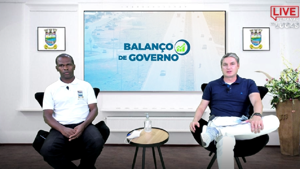 Em Live Prefeito de Águas Lindas de Goiás destaca as principais informações do balanço de governo desta semana