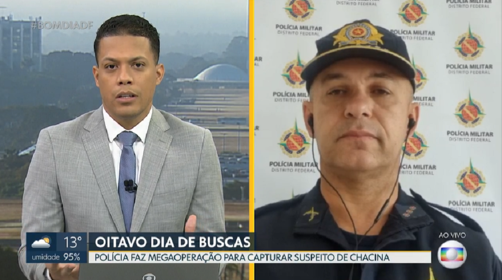 CASO LÁZARO – “Um baile na Policia” diz apresentador do BOMDIADF
