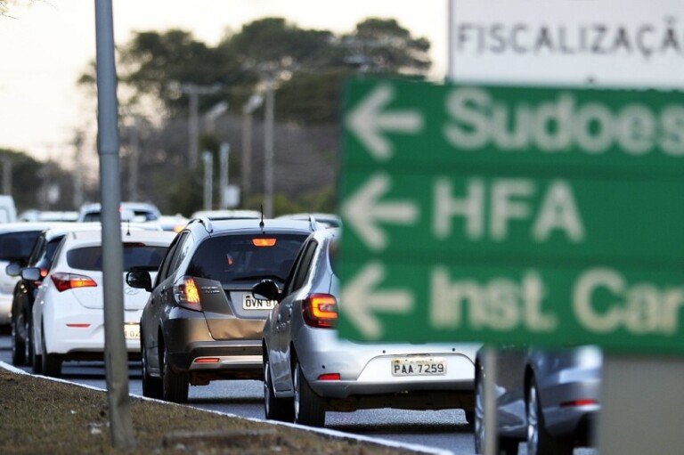 O Viaduto Engenheiro Luiz Carlos Botelho terá investimento de R$ 27 milhões e vai gerar 300 empregos. No local, segundo o DER-DF, circulam diariamente cerca de 50 mil veículos | Foto: Joel Rodrigues/Agência Brasília