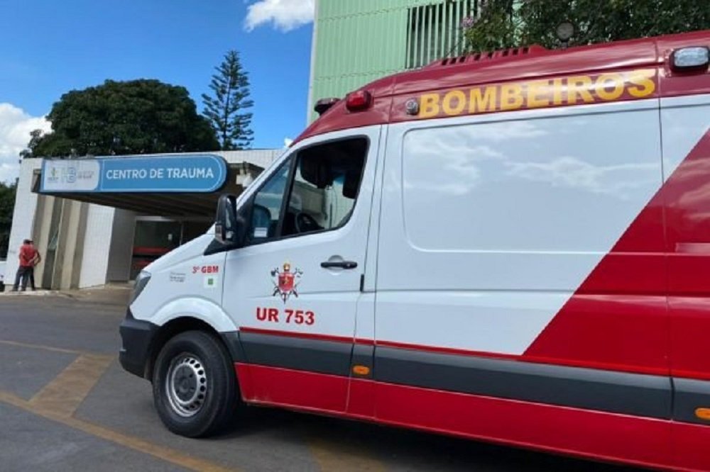 Menina de 6 anos é atropelada por moto no DF e fica ferida
