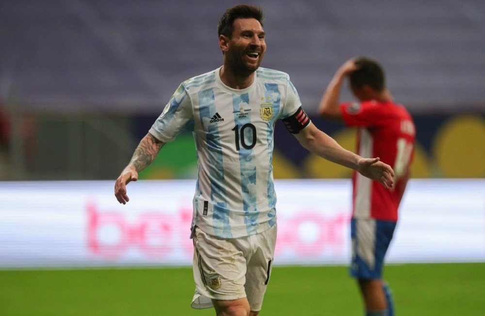 Artilheiro da Copa América, Messi participa de 71% dos gols da Argentina na competição