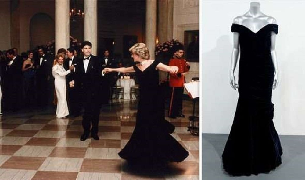 Este é o vestido mais caro usado pela Princesa Diana e ele custa R$ 1.8 milhão.