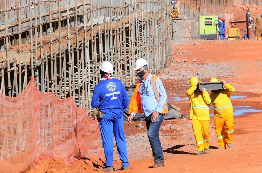 Confira o vídeo – As primeiras estruturas do Túnel de Taguatinga