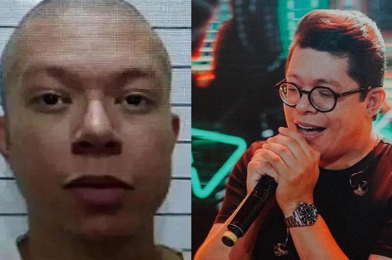 Legenda: DJ Ivis aparece com cabelo cortado após ser preso em unidade prisional no Ceará
Foto: Reprodução/Instagram