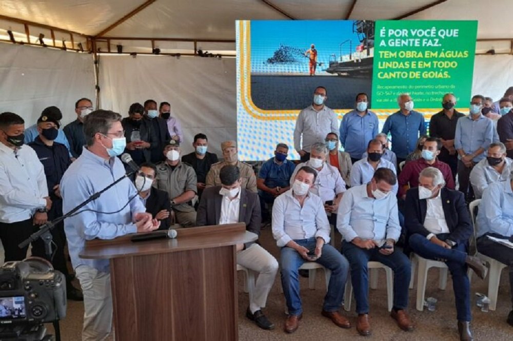 Lançamento das obras da GO-547 no Santa Lúcia