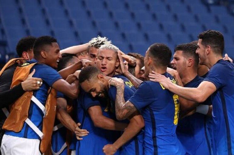 Brasil vence e está nas quartas de final dos Jogos Olímpicos Tóquio 2020
MOLLY DARLINGTON/REUTERS/28-07-2021
