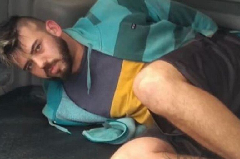 Bruno Freitas foi preso pela morte da menina Ester, de 4 anos, com um tiro no coração
REPRODUÇÃO/RECORD TV