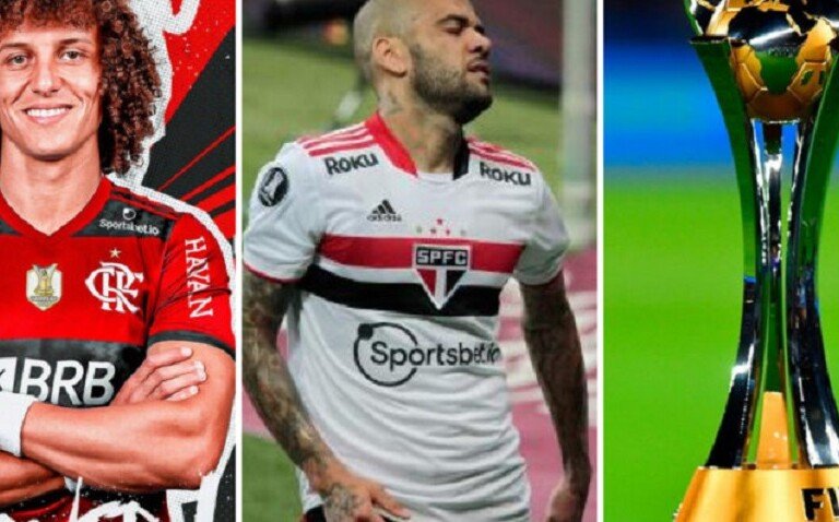 David Luiz fechado, Daniel Alves fora do São Paulo