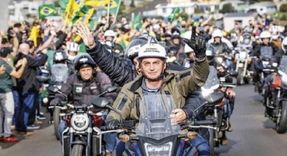 Motociclistas pela liberdade no proximo sábado, vésperas do dia 07,  será em Pernambuco, no nosso querido Nordeste,diz  Presidente Jair Bolsonaro.