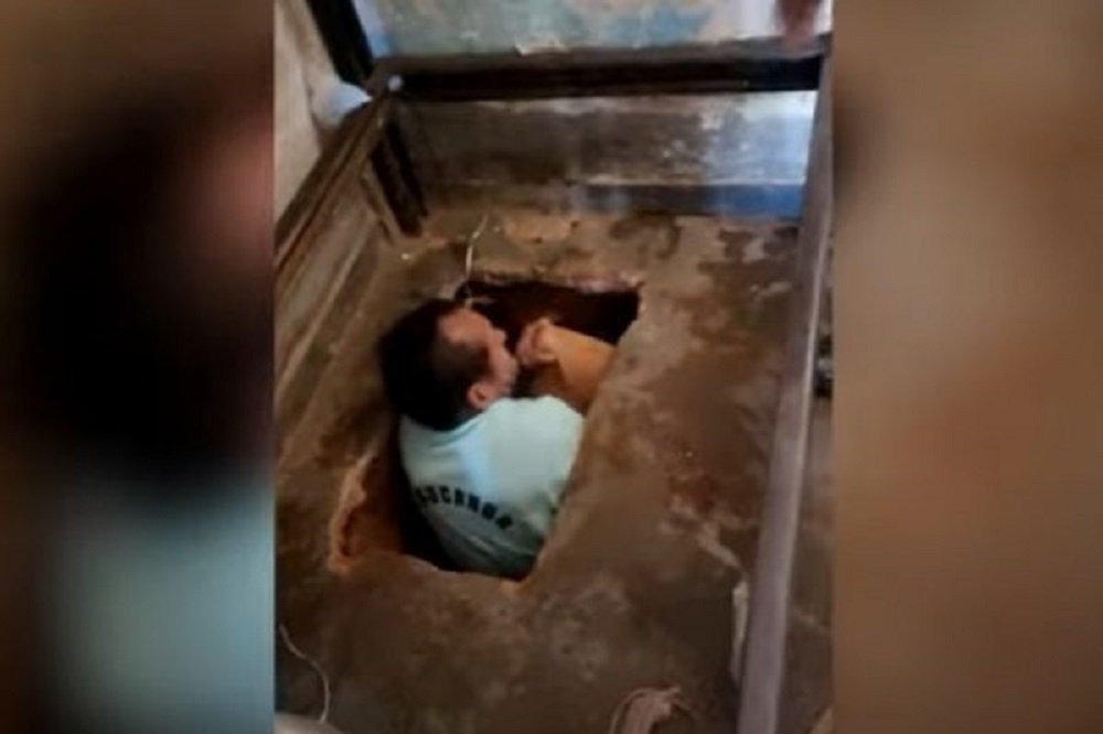 Vídeo: presos cavam túnel sob cama em cela de prisão de GO