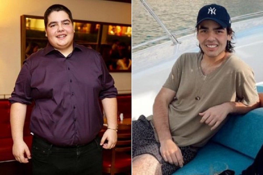 Filho de Faustão emagrece 50 kg após bariátrica. Veja antes e depois