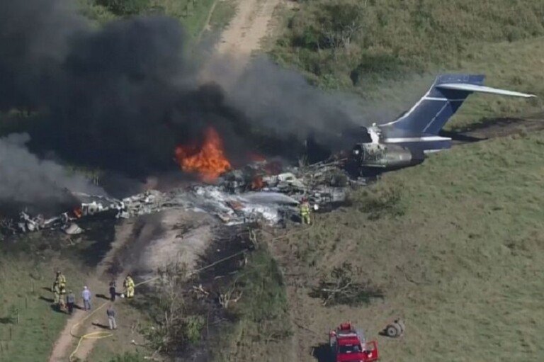 queda-aviao-texas