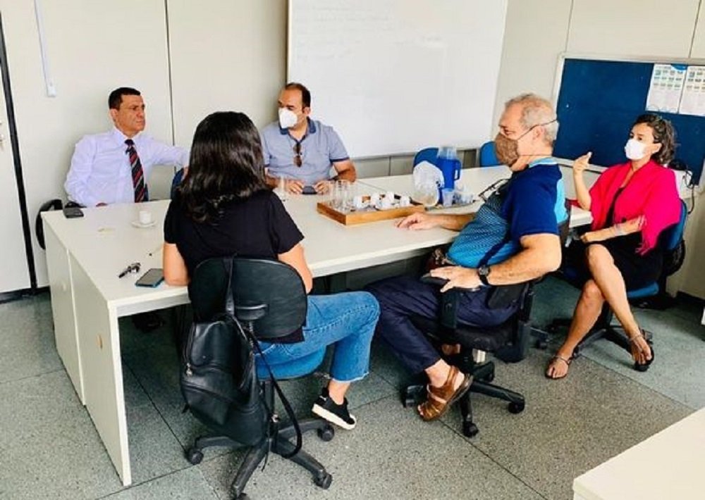 Deputado Distrital Martins Machado (Republicanos DF), recebe demandas do setor de creches conveniadas. 