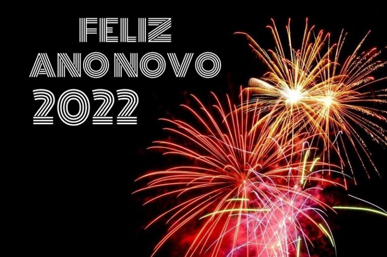 Happy new year - Feliz ano novo