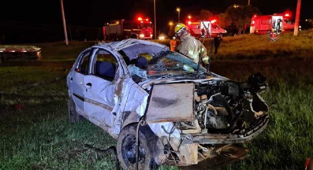 Noite de natal é marcada por acidentes graves no DF; 6 se feriram