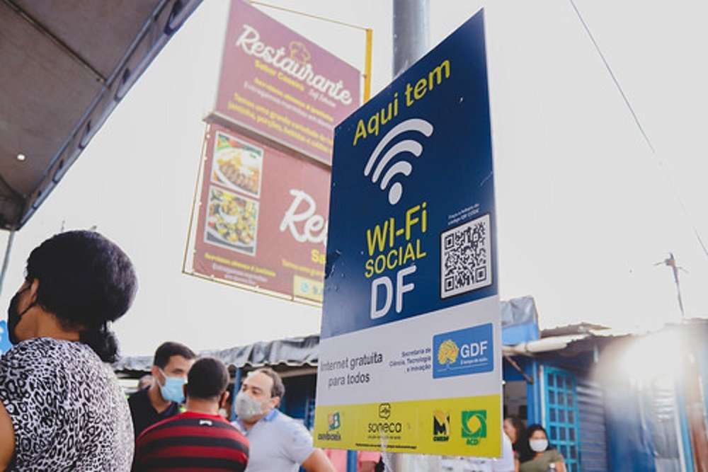 GDF- Feira Permanente de Água Quente ganha internet gratuita