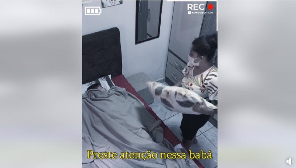 As câmeras gravaram tudo o que essa babá, fez escondido com essa criança