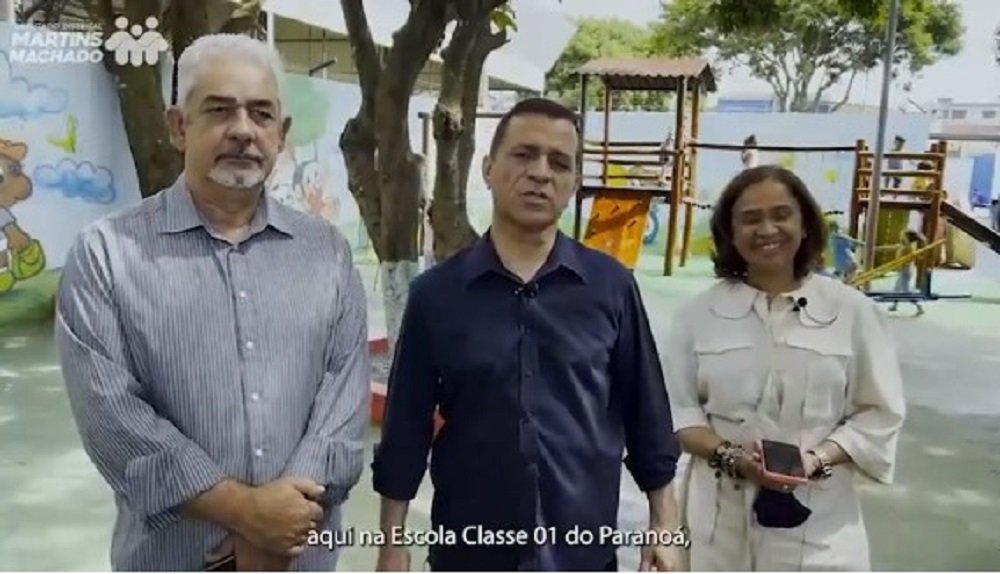 Escola Classe 01 do Paranoá recebe melhorias através de recursos destinado pelo Deputado Distrital Martins Machado, Veja o Vídeo