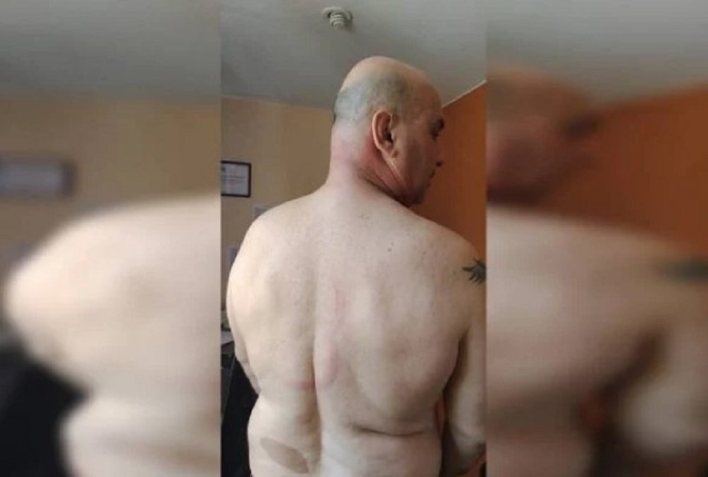 Vídeo: Moradora agredi síndico de prédio em Águas Claras com mangueira de água