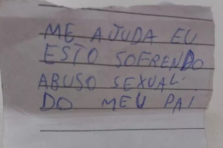 Bilhete divulgação da Policia Civil