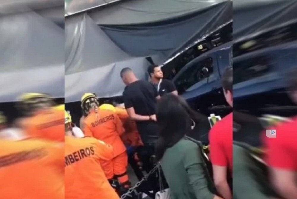Vídeo: motorista perde o controle de carro e invade bar em Taguatinga