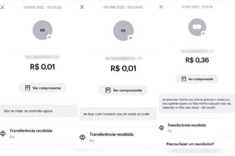 AMEÇAS E PIX