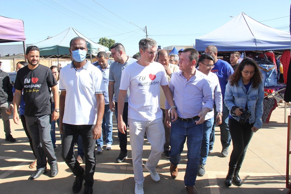 Prefeitura de Águas Lindas – GO, autoriza construção da cobertura da Feira do Pérola