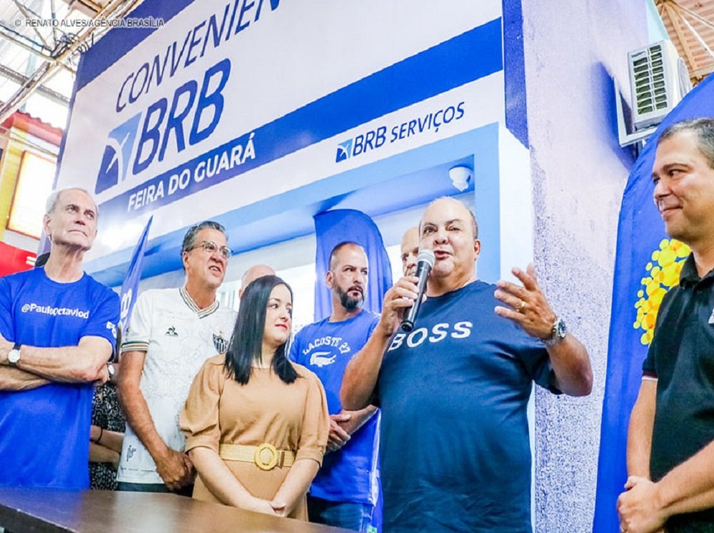 GDF inaugura agência bancária na Feira do Guará