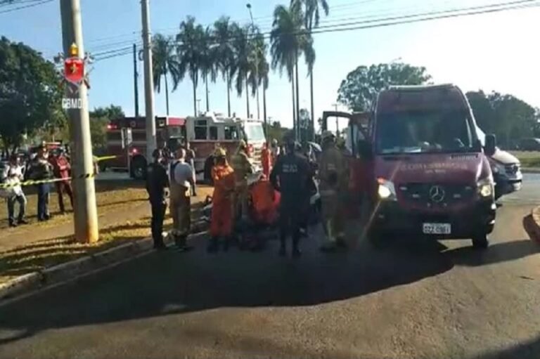 Acidente com Ciclista