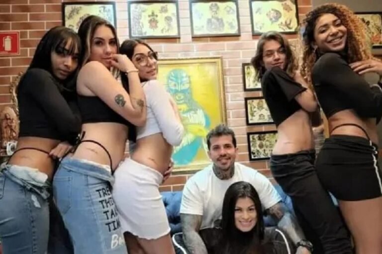 Homem 8 esposas