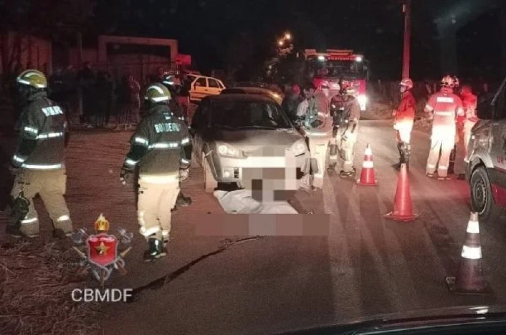 Duas pessoas morrem em acidentes nas rodovias do DF na noite de sábado
