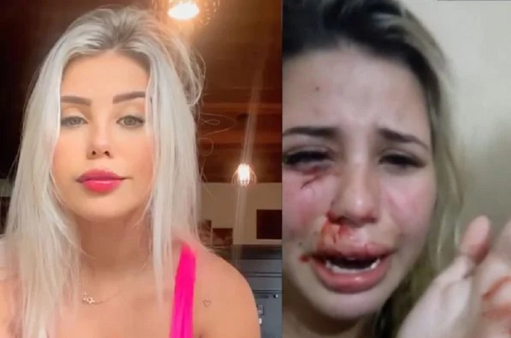 “Me ajuda, por favor!”: influencer é espancada e pede socorro em vídeo