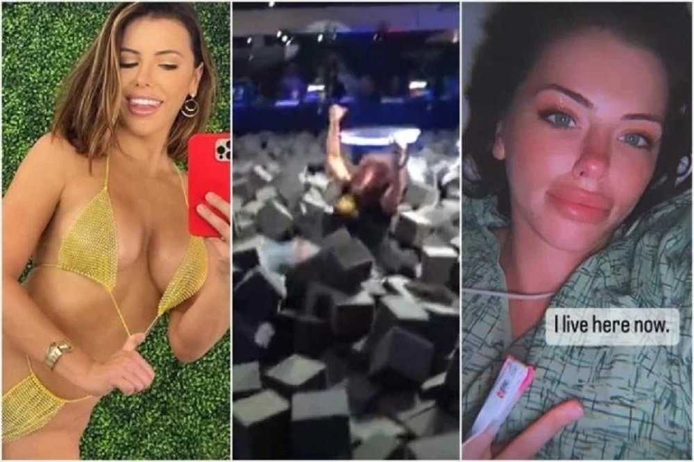 Vídeo mostra momento em que atriz pornô “quebra as costas” em evento nos EUA