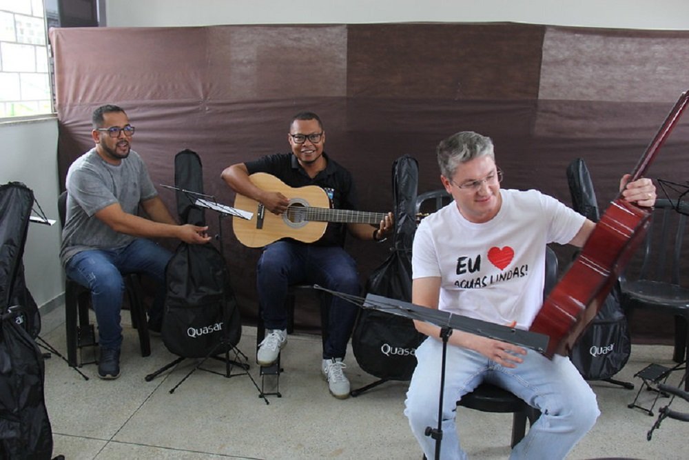 Prefeitura Municipal de Águas Lindas, por meio da Secretaria de Cultura faz Lançamento do Programa Músico do Futuro
