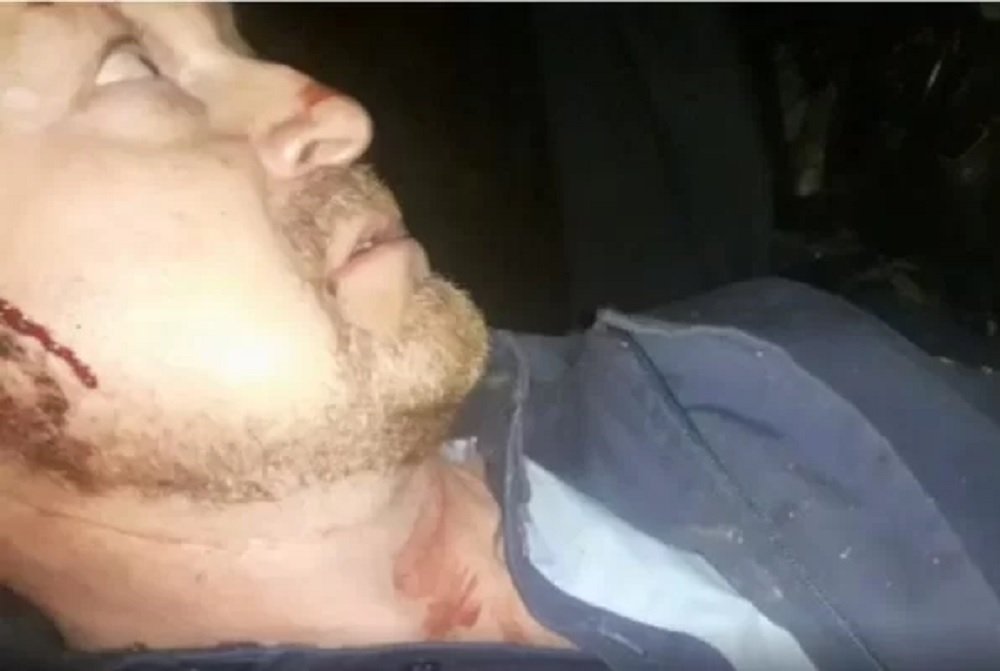 Homem grava vídeo dentro de caminhão atingido por terra na BR 276, “Tô vivo graças a Deus “