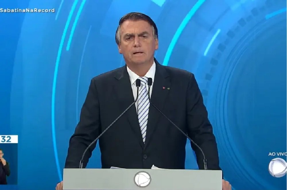 ATENÇÃO!!! Jair Bolsonaro fará pronunciamento nesta terça-feira (1º), confirmou à Record TV