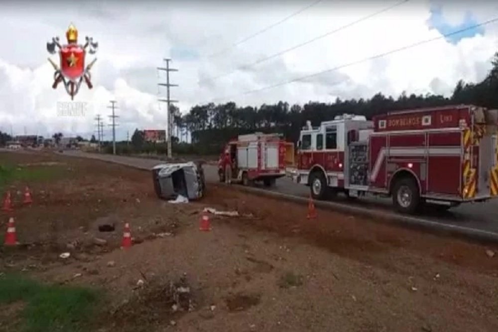Acidente com três carros deixa um homem morto em rodovia do DF