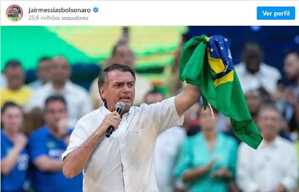 O Presidente Jair Bolsonaro volta a postar nas Redes Sociais; VEJA O QUE ELE POSTOU