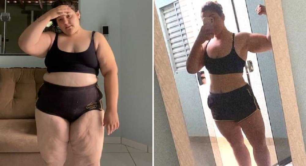 Jovem perde 45 kg em menos de sete meses para realizar sonho de ser policial