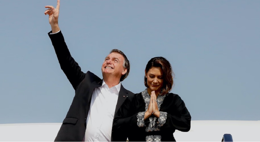 Michelle e Bolsonaro