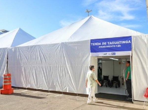 Tendas de acolhimento para pacientes com dengue ultrapassam 50 mil atendimentos