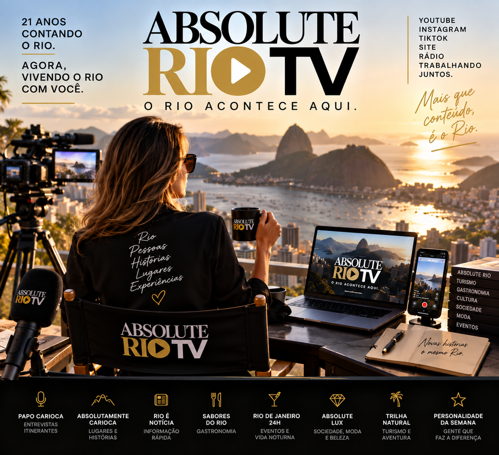 Absolute Rio se reposiciona após a revolução tecnológica e transforma 21 anos de história em uma nova mídia