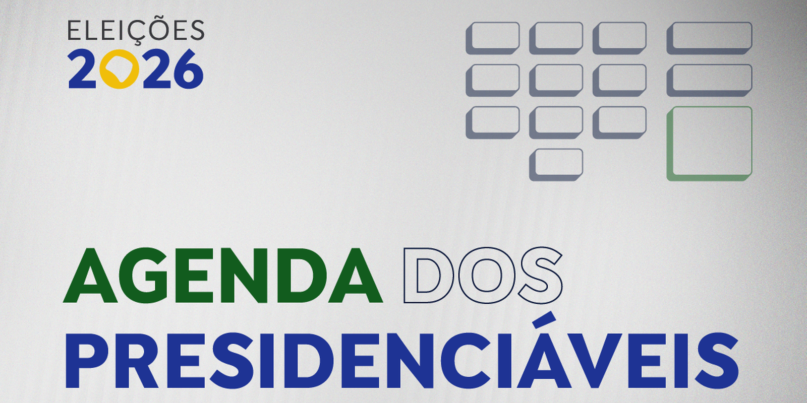 Confira a agenda dos presidenciáveis nesta quinta-feira (10)