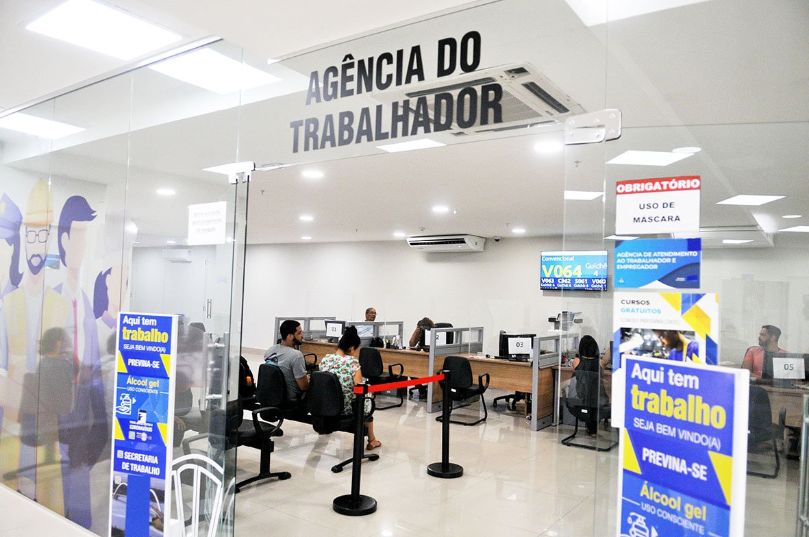 Agências do trabalhador abrem 1.798 vagas no DF