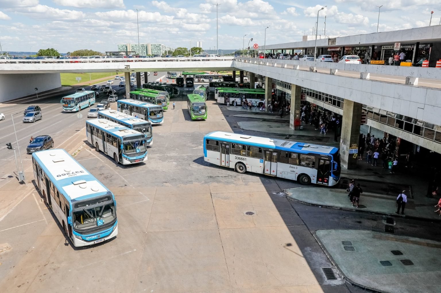 MPDFT vistoria obras e melhorias na Rodoviária do Plano Piloto