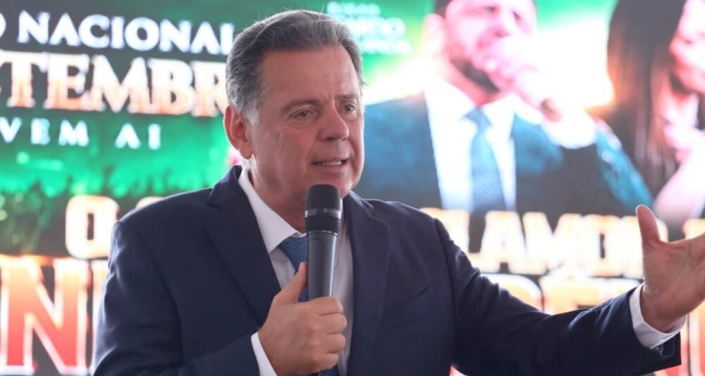 Marconi Perillo durante agenda de campanha em Formosa no Entorno do Distrito Federal