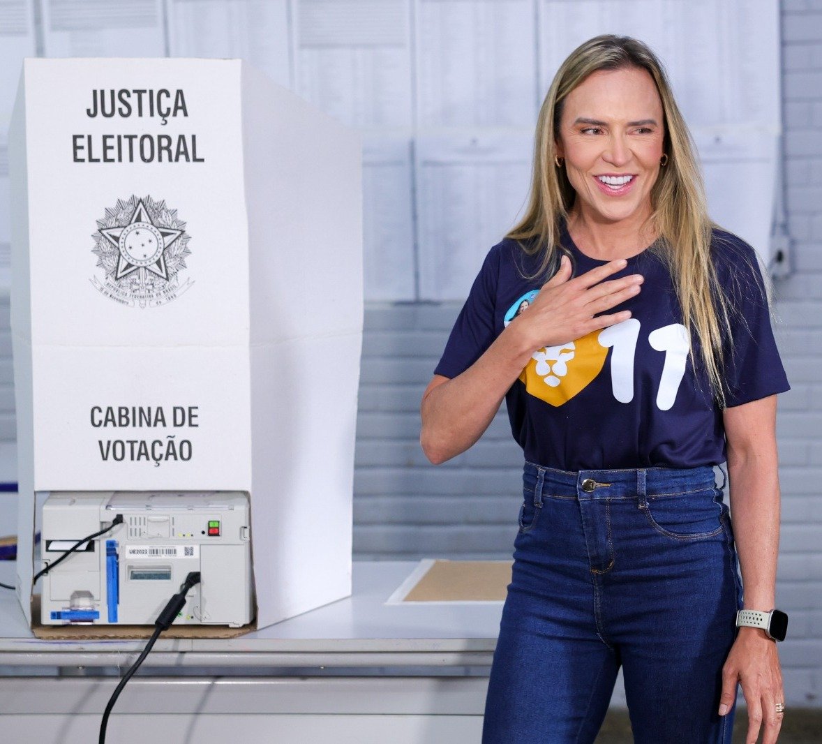 Celina Leão faz história e se torna a primeira mulher eleita governadora do DF