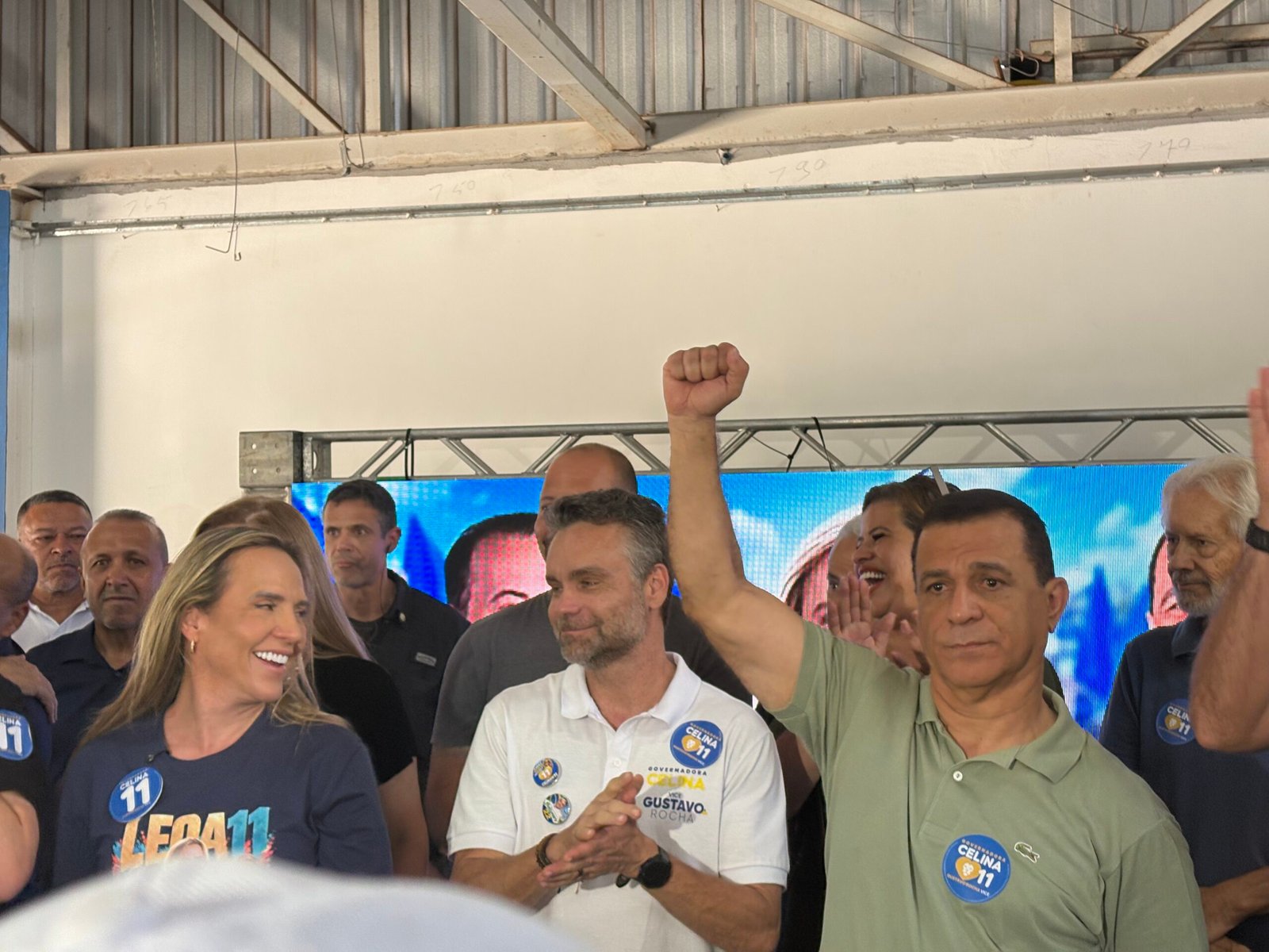 Celina Leão intensifica agenda do 2º turno com foco em alianças políticas e vistorias de obras no DF